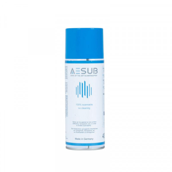 AESUB Blue - Spray antirreflejos para escaneado láser 3D