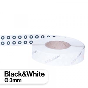 AESUBdots Retro Easy - Puntos de referencia adhesivos 3MM